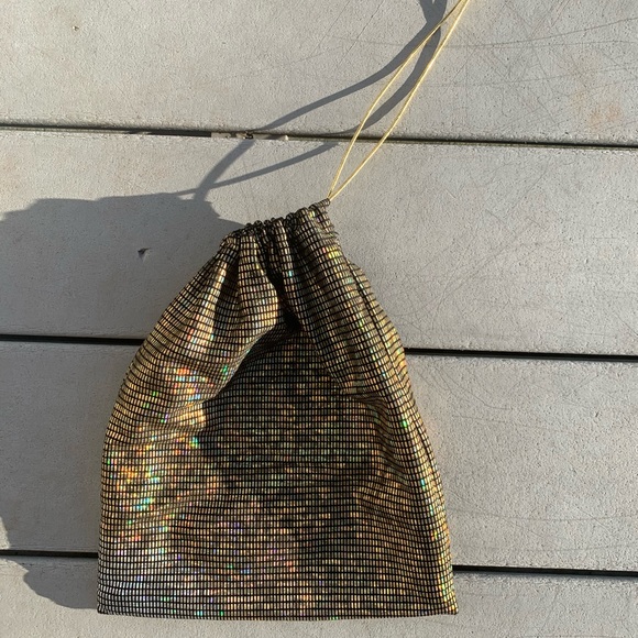 SHINY GOLD GK GRIP BAG - Picture 2 of 4